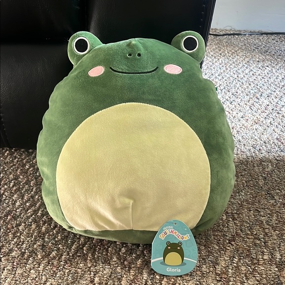 14” Gloria The Frog Squishmallow, used with tags - Picture 1 of 5